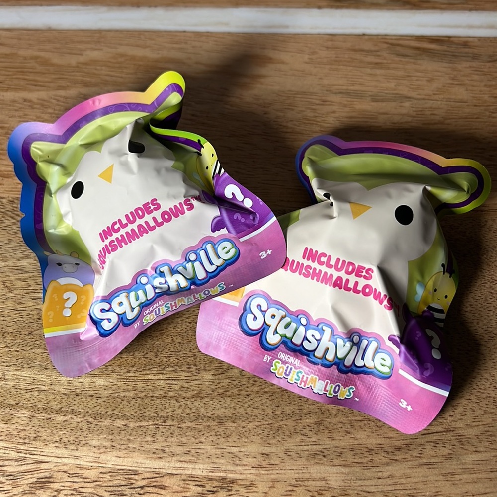Squishville Squishmallows !!DEAL OF THE DAY!! Mini Surprise Blind Bag Set of 2